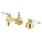 Kingston Brass KS3962WLL Wilshire Widespread Bathroom Faucet W/ Brass Pop-Up, Brass KS3962WLL - alternate 1